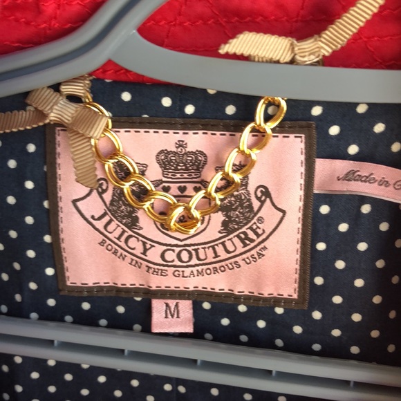 Juicy couture belted skirted trench rain jacket - Picture 4 of 13